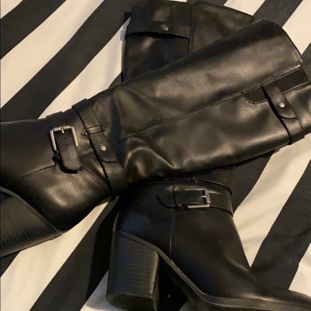 Knee high boots (natural soul)